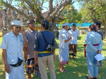 Kunjungan & Wawancara Stasiun TVRI Bali terkait Program Pesona Bali di Desa Sangsit